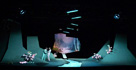Der Streit: Bühnenbild, Szenografie, stage design, set design, scenography, scenografie